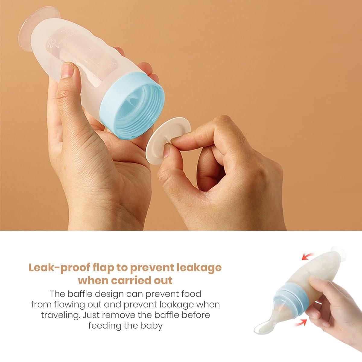 Premium Baby Food Squeeze Feeder Spoon one for free offer