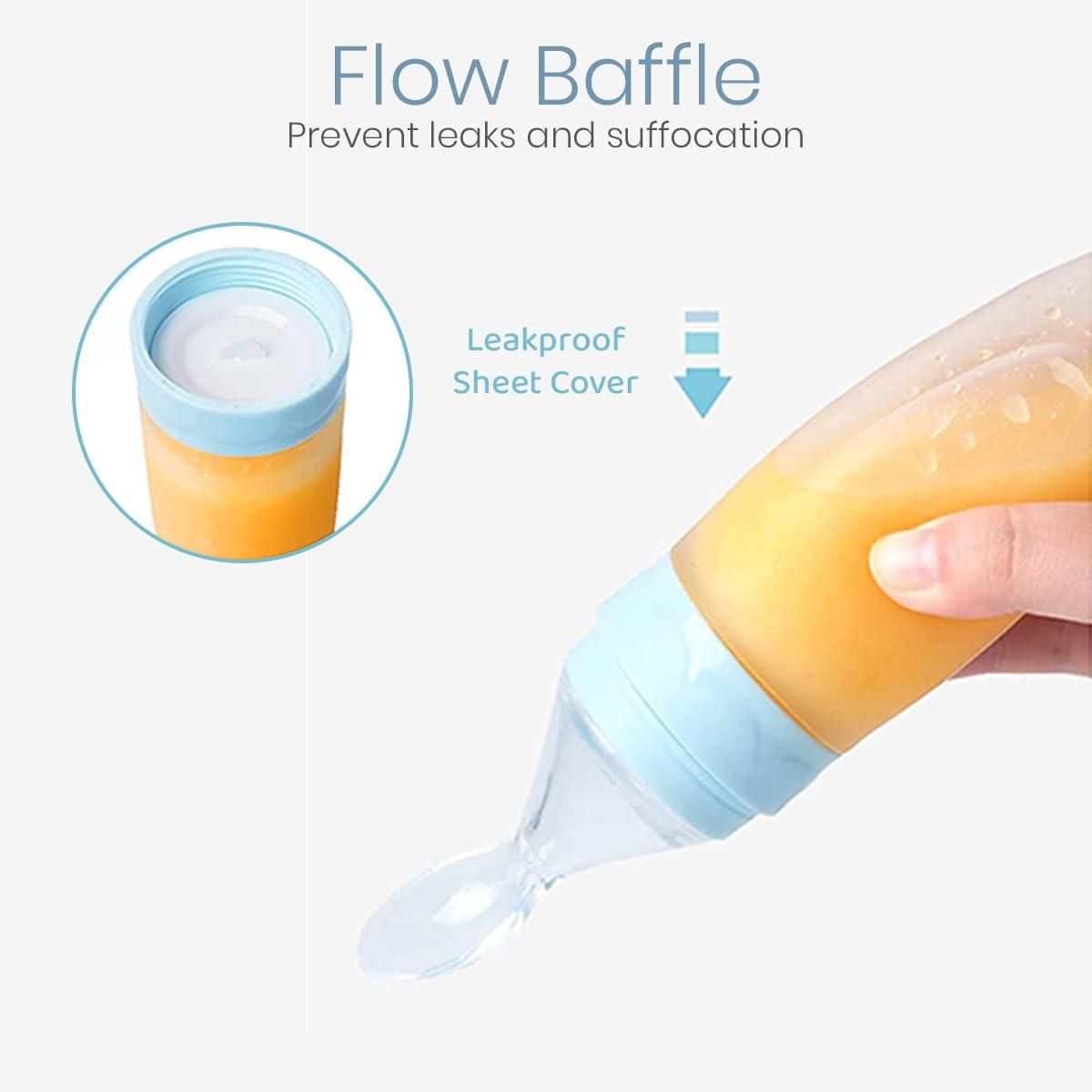 Premium Baby Food Squeeze Feeder Spoon one for free offer